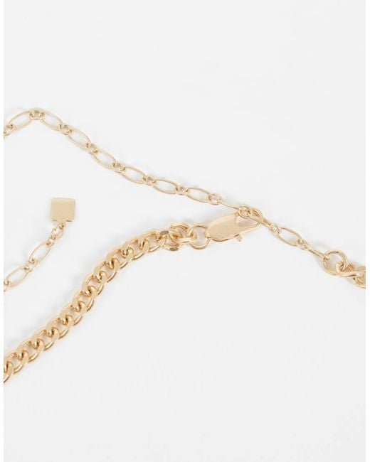 ASOS Natural Resin Stone Set Belt