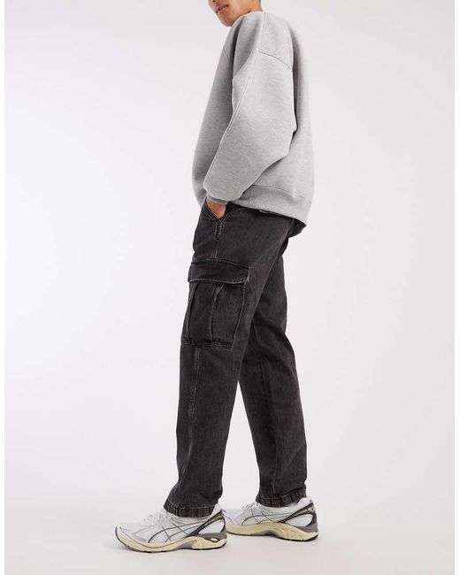 Levi's Gray Xx Cargo Straight Fit Jeans for men