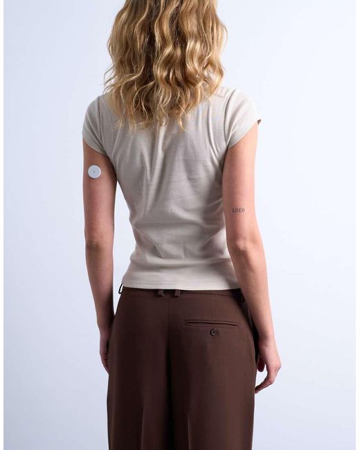 TOPSHOP White Everyday Tee