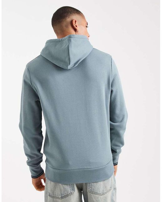 Fred Perry Blue Tipped Hoodie for men