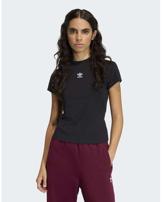 Adidas Originals Purple Essentials Baby Tee