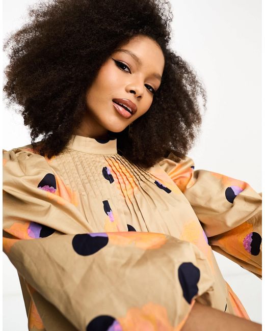 Y.A.S White Y.a.s Trapeze Smock Mini Dress