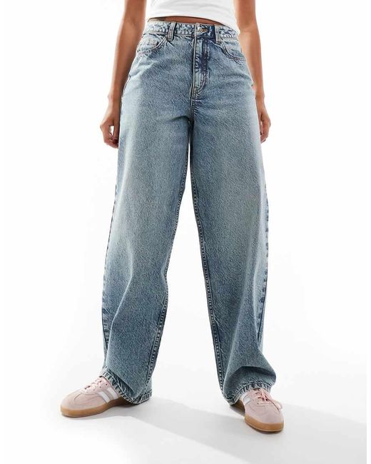 Miss Selfridge Blue Baggy Jean