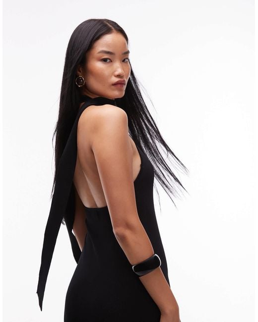 black little dress Back In Time Long Sleeve Mini Dress | Black | Womens main image 0