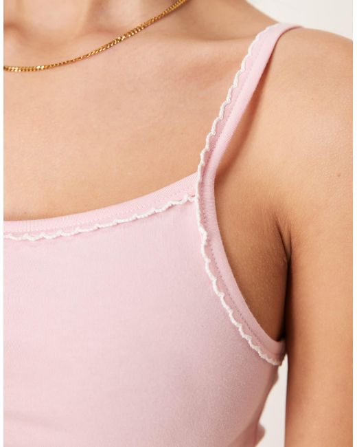 ASOS Pink Mix & Match Pyjama Cami