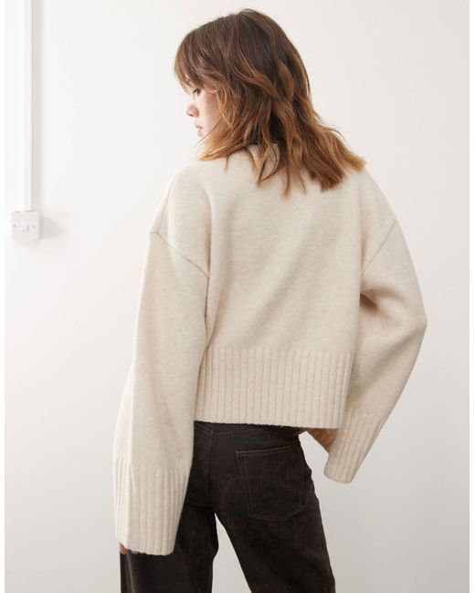 Monki Natural – strickpullover