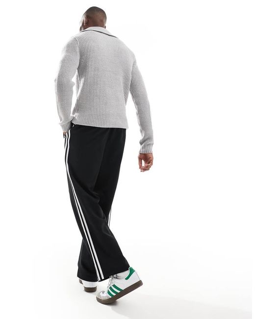 Adidas Originals Black Firebird Loose Track Pants for men
