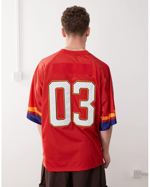 adidas Originals Adilenium Season 3 Team Jersey in Red for