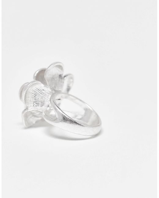 ASOS White Asos design curve – markanter ring