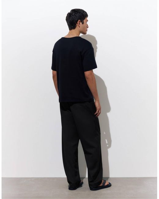 Pull&Bear – jogginghose in Black für Herren