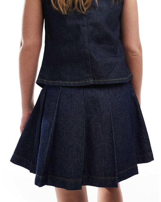 Gonna Corta di ASOS in Blue