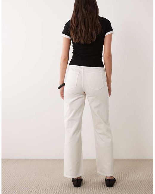 New Look Pink Adalae Wide Leg Jeans