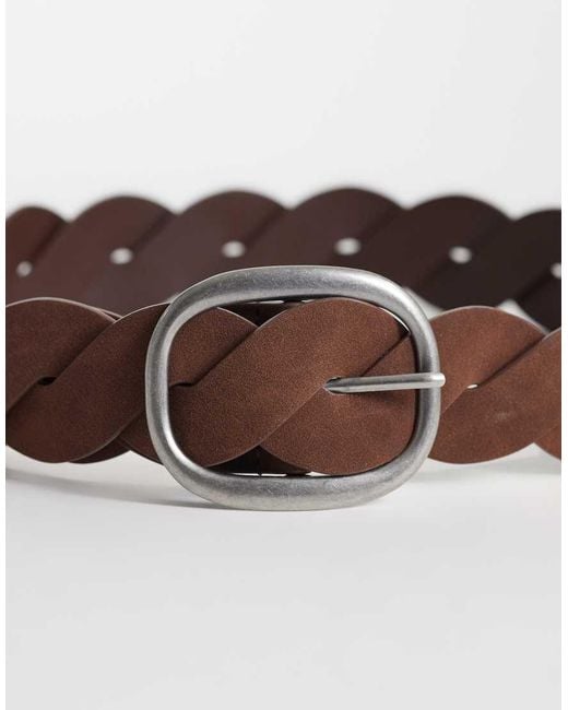 ASOS Brown Waist And Hip Jeans Belt