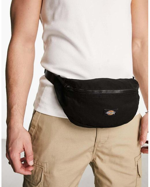 Dickies White Blanchard Bum Bag