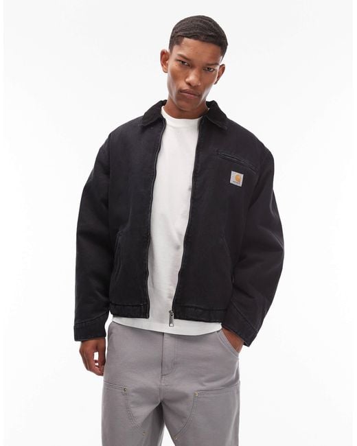 Carhartt – og detroit – jeansjacke in Blue für Herren