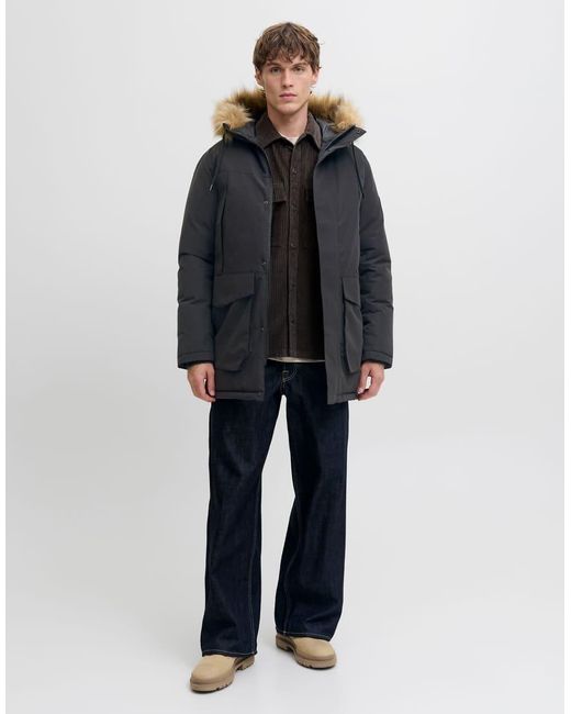 Jack & Jones Blue Parka for men