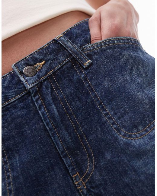 TOPSHOP Blue – jeans-hotpants