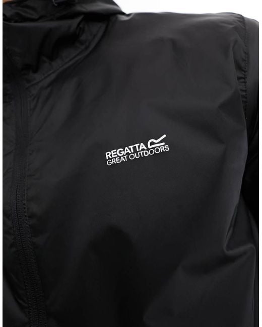 Regatta Black Pack It Jacket Iii for men