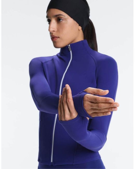 Oysho Blue Light Warm Technical Jacket