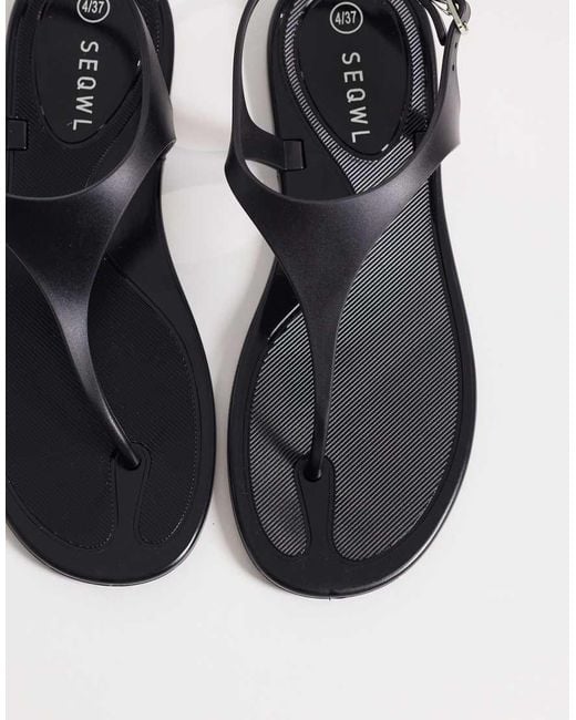 Sandali Infradito di SEQWL in Black