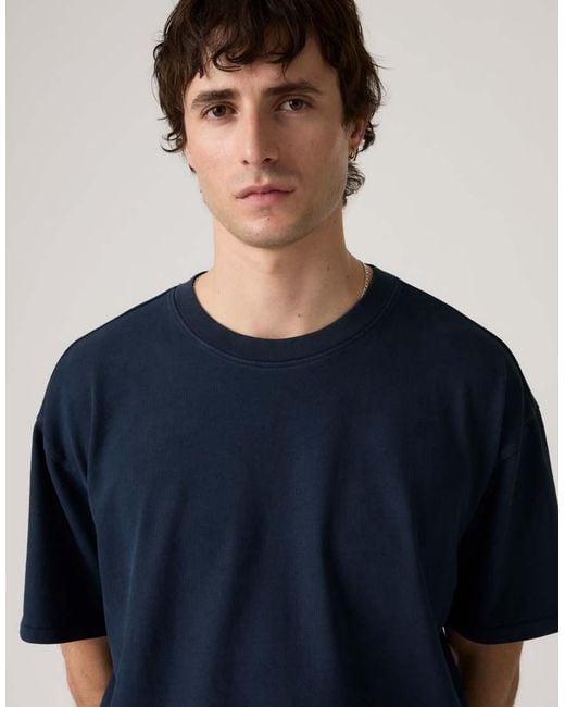 Levi's Blue Boxy Tee for men