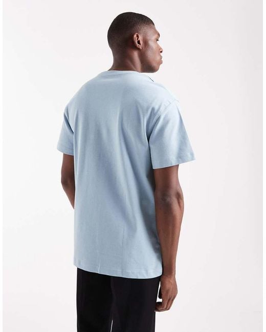 T-Shirt A Maniche Corte Con Tasca di Lee Jeans in White da Uomo