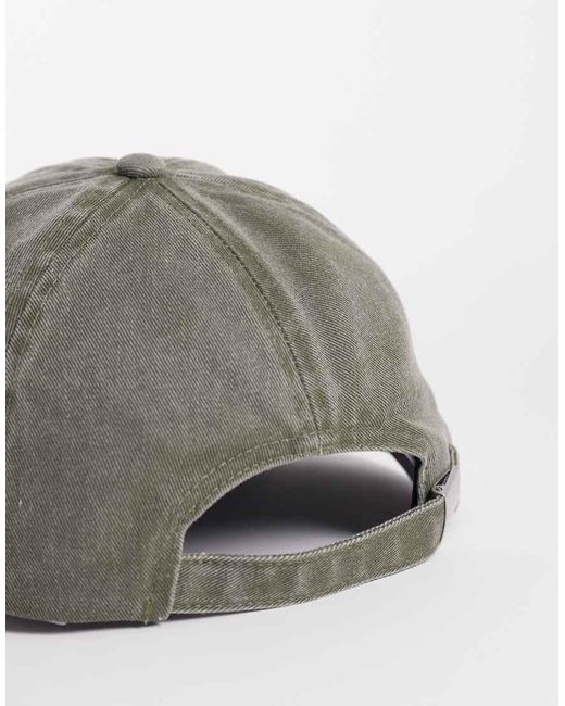 ASOS Baseballpet in het Gray voor heren