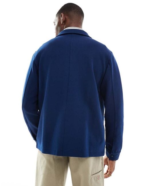 Polo Ralph Lauren Blue Icon Logo All Weather Chore Jacket for men