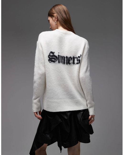 AllSaints Gray – pullover