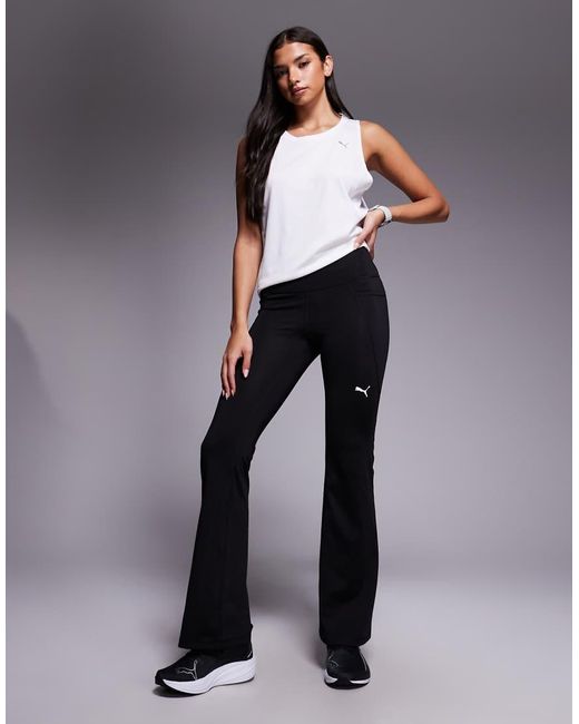 Leggings De Campana Negros Básicos Essential De PUMA de color Black