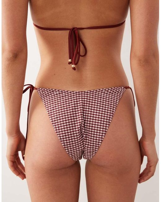 Kulani Kinis Green Cheeky Tieside Bikini Bottoms