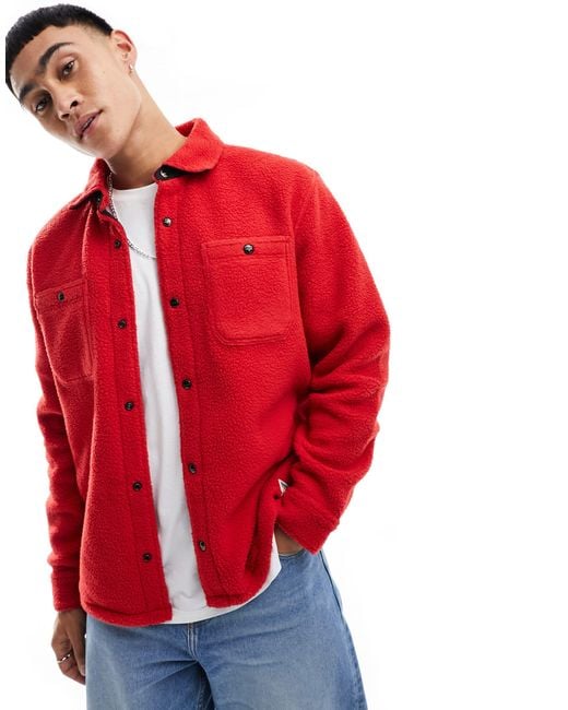 Polo Ralph Lauren – hemdjacke in Red für Herren