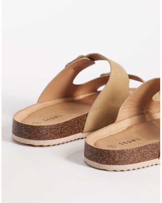 SEQWL – molsen – sandalen in White für Herren