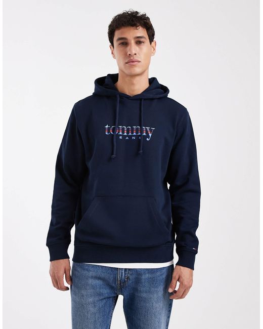 Tommy Hilfiger – kapuzenpullover in Blue für Herren