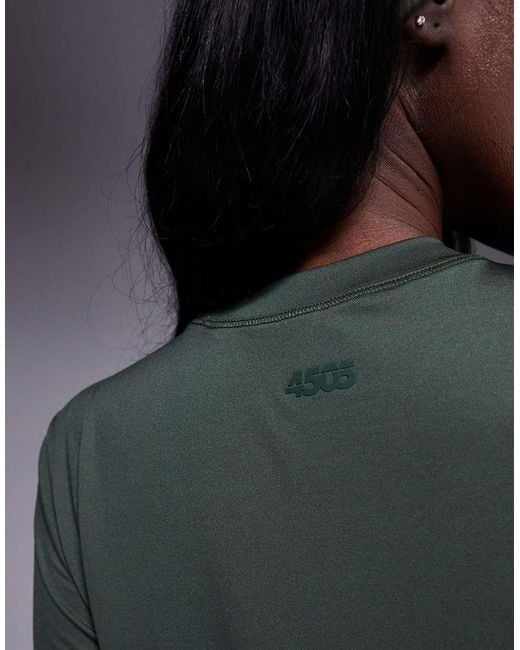 4505 Gray Icon Active Quick Dry Performance T-shirt