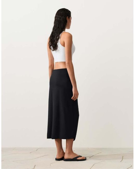 Oysho Natural Wrap Skirt