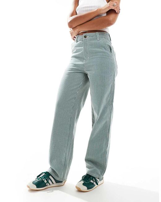 Dickies Blue Hickory Striped Trousers