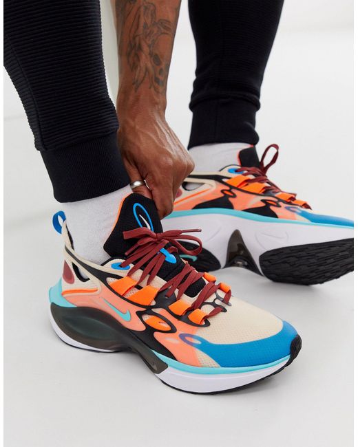 Nike D/ms/x Signal - Sneakers In Oranje At5303-800 in het Multicolor voor heren
