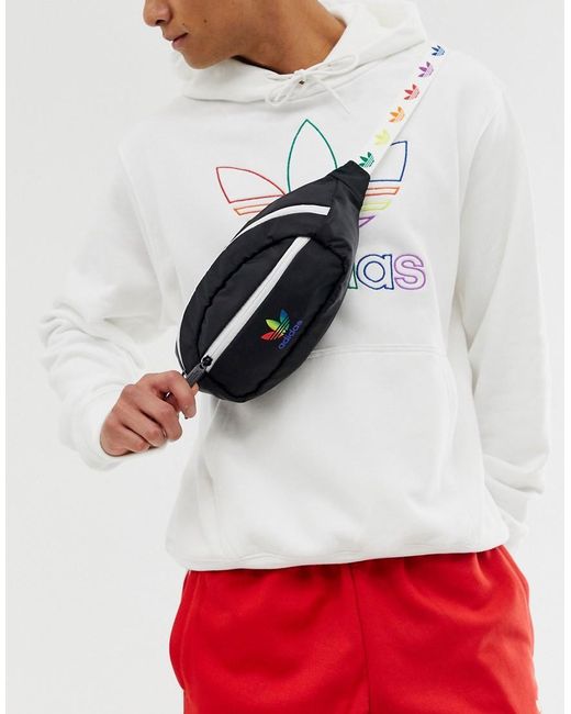 Adidas Originals Multicolor Fanny Pack Pride Limited Edition for men