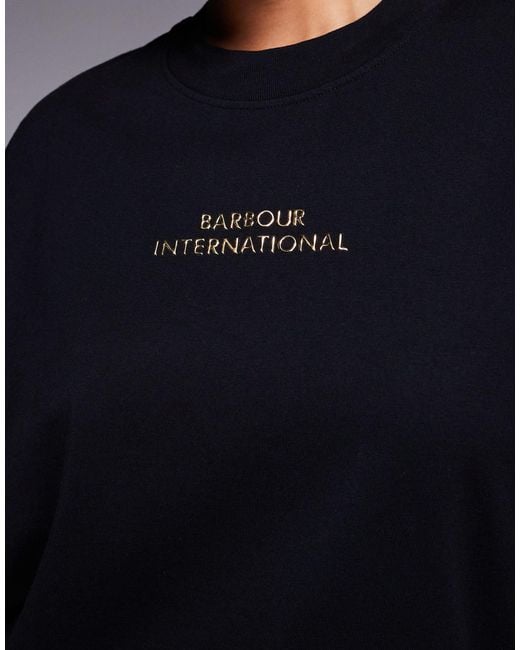 Barbour Blue – oversize-t-shirt