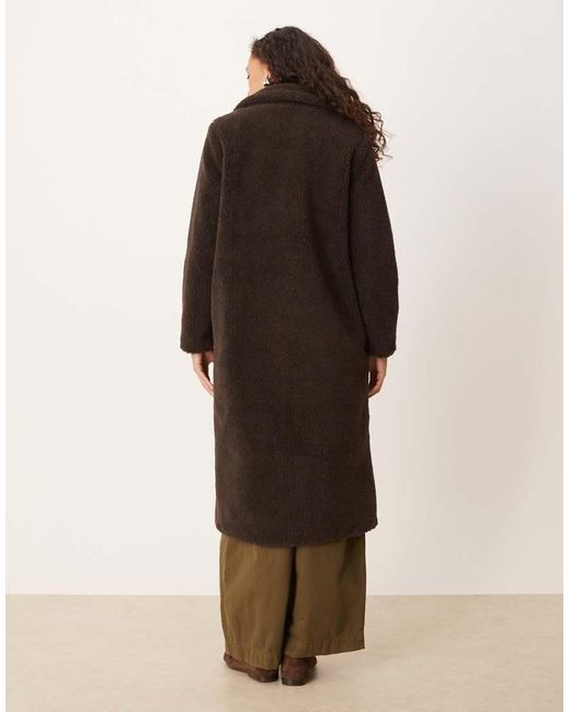 Cappotto Lungo di Threadbare in Natural