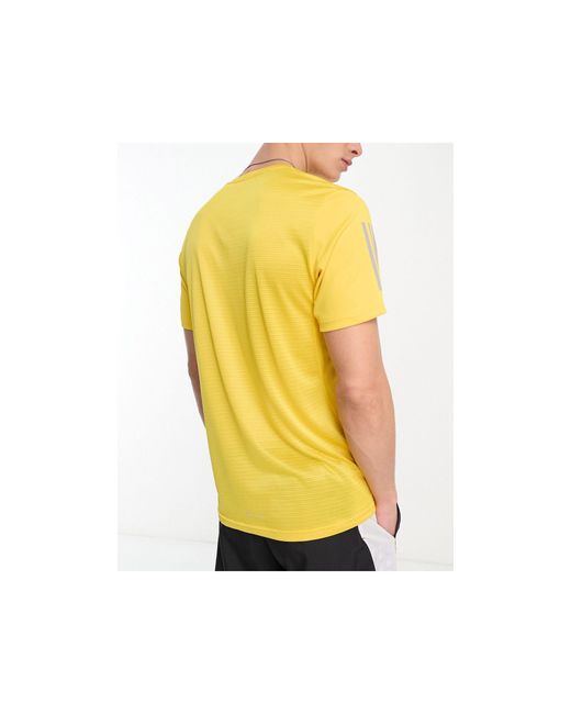 Camiseta amarilla own the run adidas Originals de hombre de color Amarillo  | Lyst