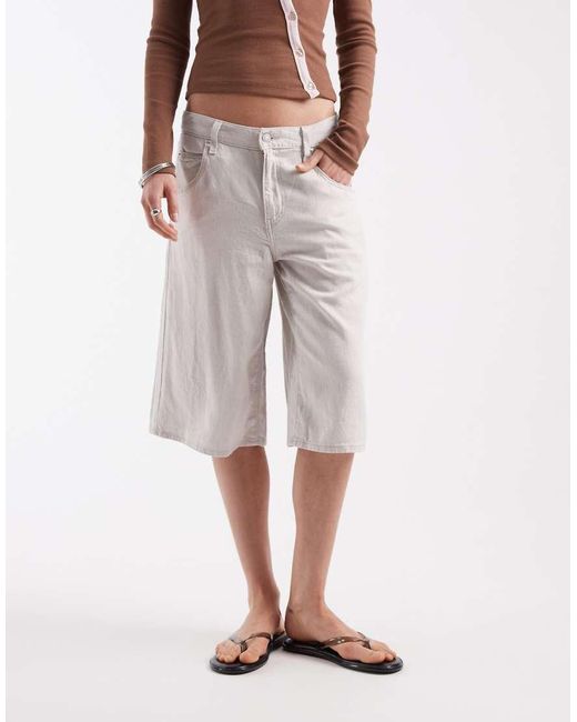 Levi's Gray Super baggy Long Short