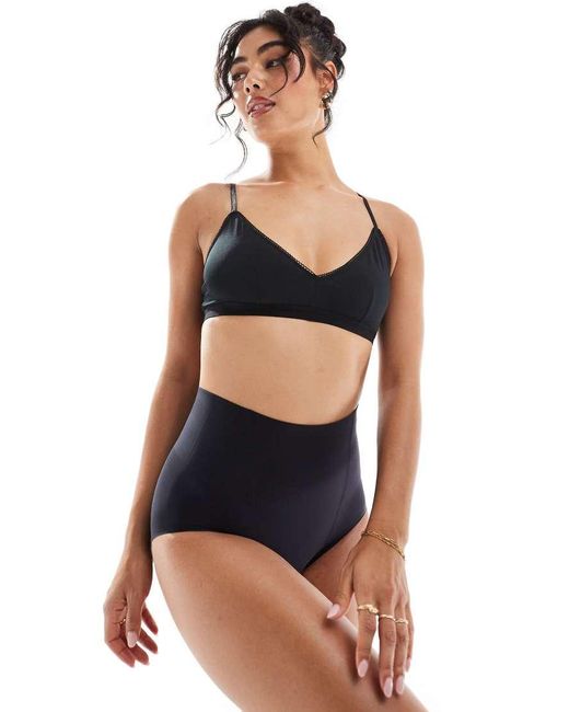 Commando Black Zoned Smoothing Brief