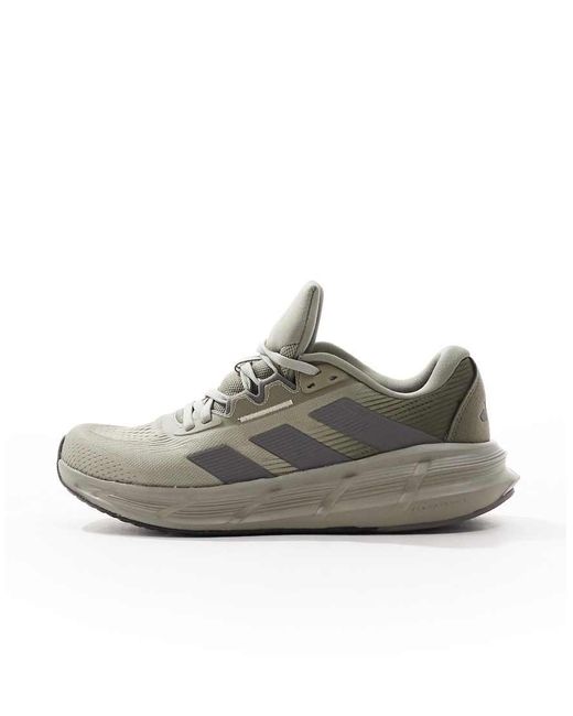 Adidas Originals White Adidas Running Questar 3 Trainers for men