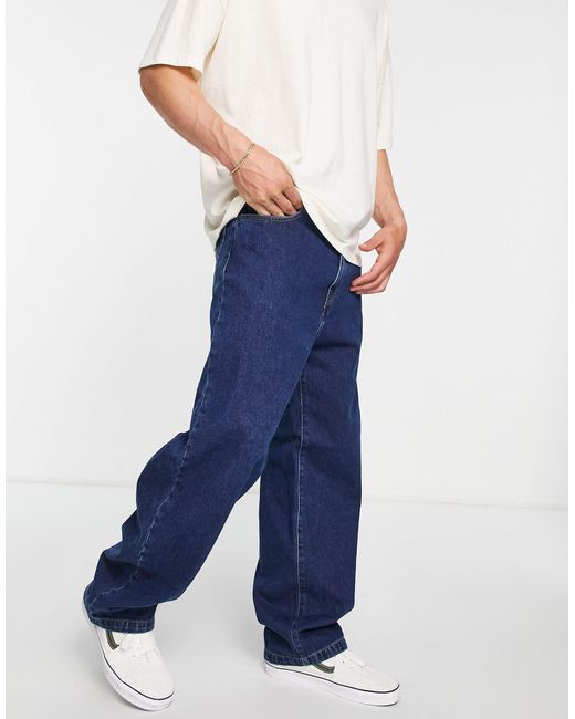 Carhartt WIP Denim Landon Loose Tapered Fit Jeans in Blue for Men | Lyst