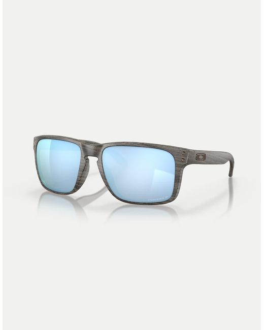 Holbrook Woodgrain Collection di Oakley in Blue da Uomo