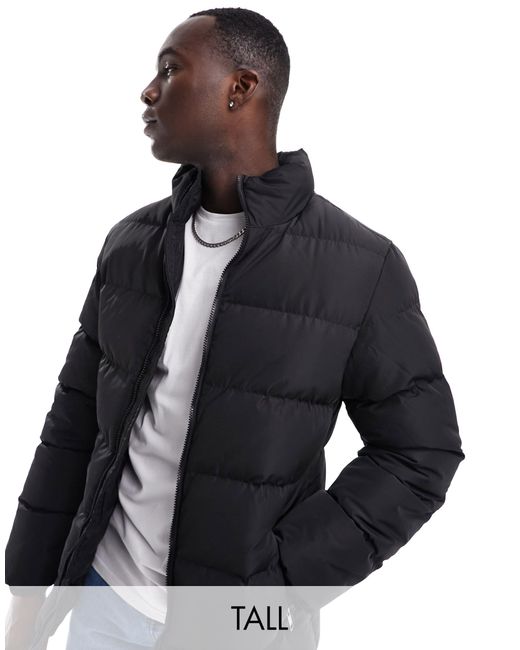 Chaqueta Threadbare de hombre de color Black