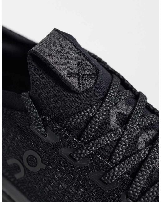 On Shoes Black Cloud X Tempo Training Trainers