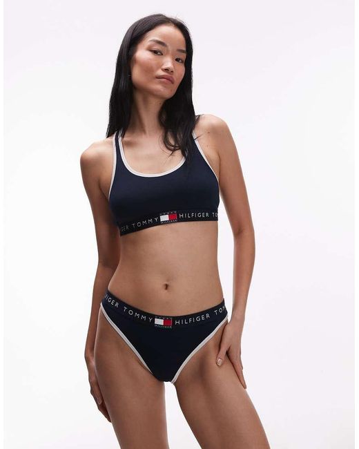 Tommy Hilfiger Blue Heritage Bikini Briefs